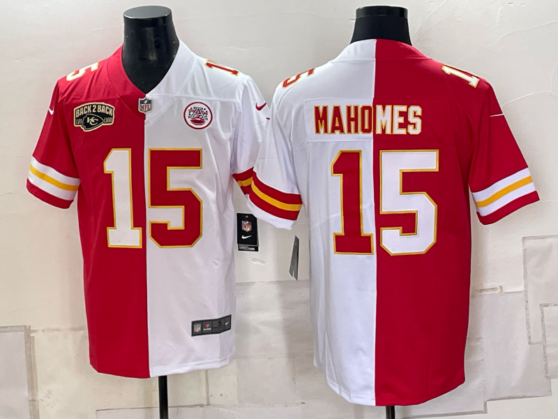 Men Kansas City Chiefs #15 Mahomes red Nike NFL Jersey 100404